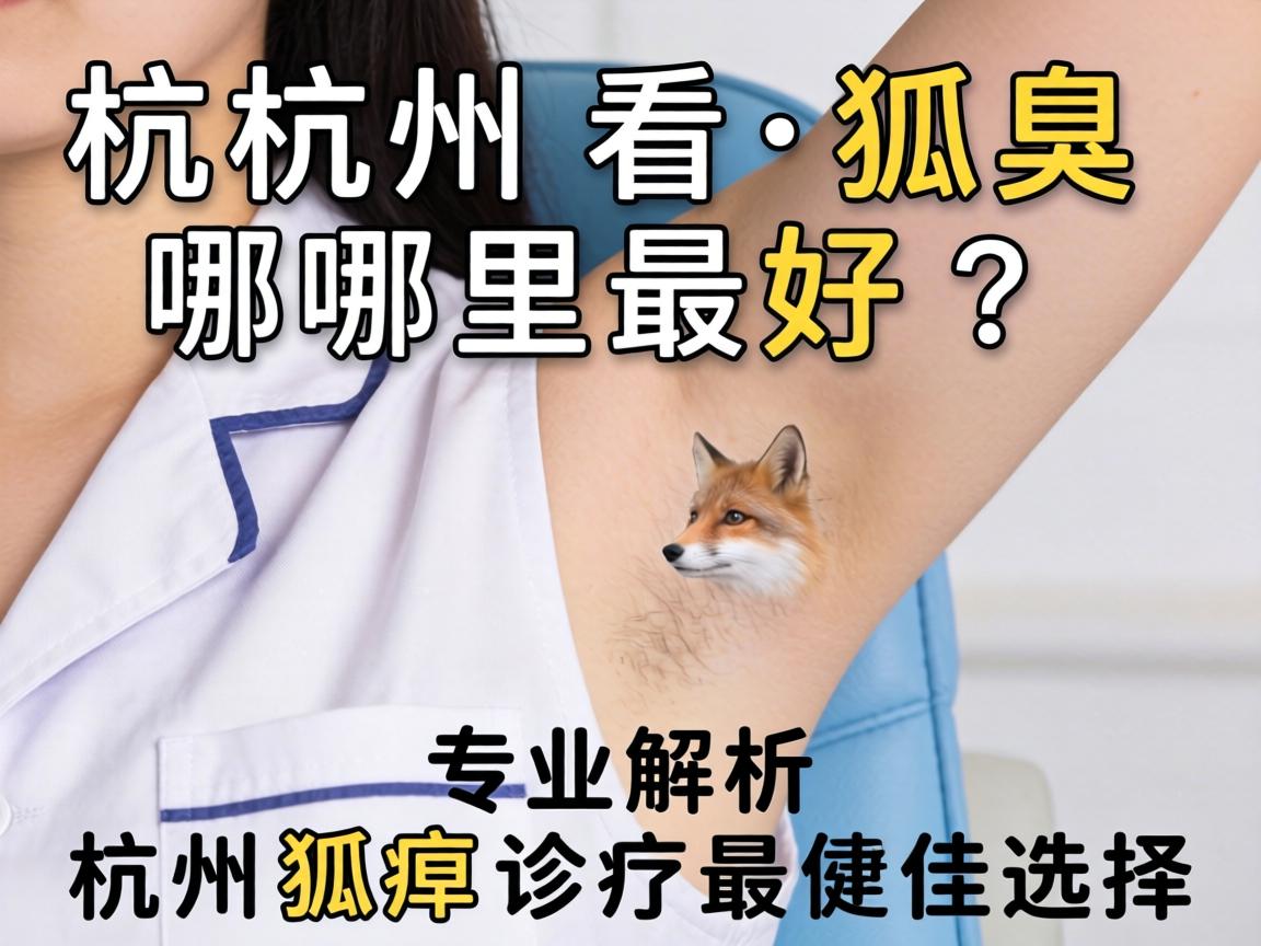杭州看狐臭哪里最好？专业解析杭州狐臭诊疗最佳选择