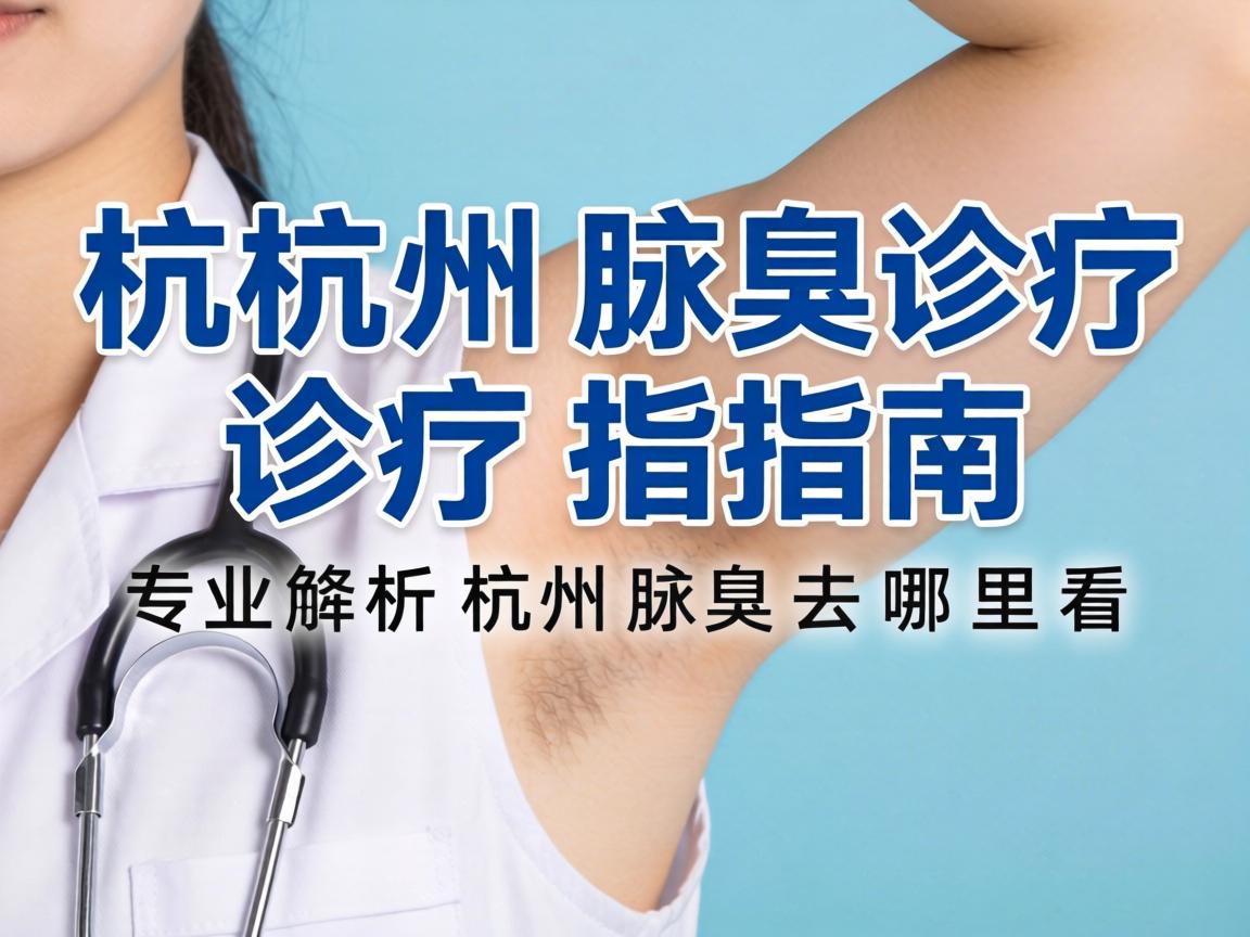 杭州腋臭诊疗指南，专业解析杭州腋臭去哪里看