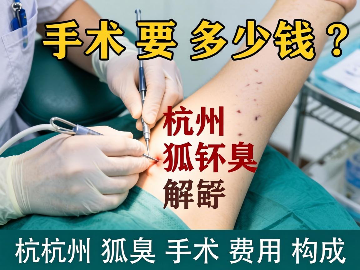杭州狐臭手术要多少钱?详解杭州狐臭手术费用构成 杭州狐臭手术要多少钱?详解杭州狐臭手术费用构成
