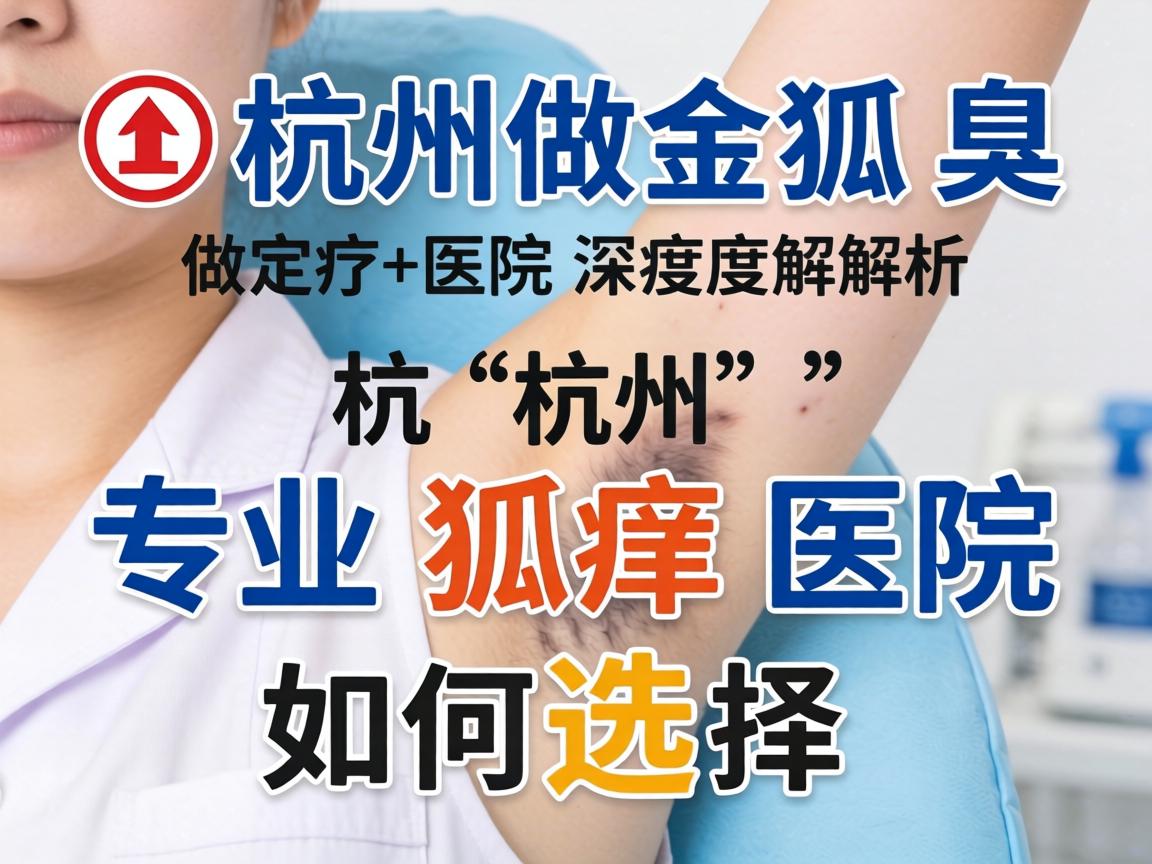 杭州做狐臭医院深度解析,杭州专业狐臭医院如何选择 杭州做狐臭医院深度解析,杭州专业狐臭医院如何选择