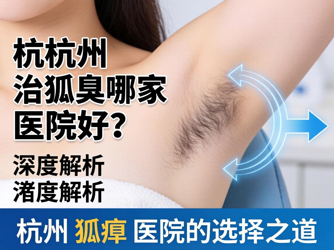 杭州治狐臭哪家医院好？深度解析杭州狐臭医院的选择之道