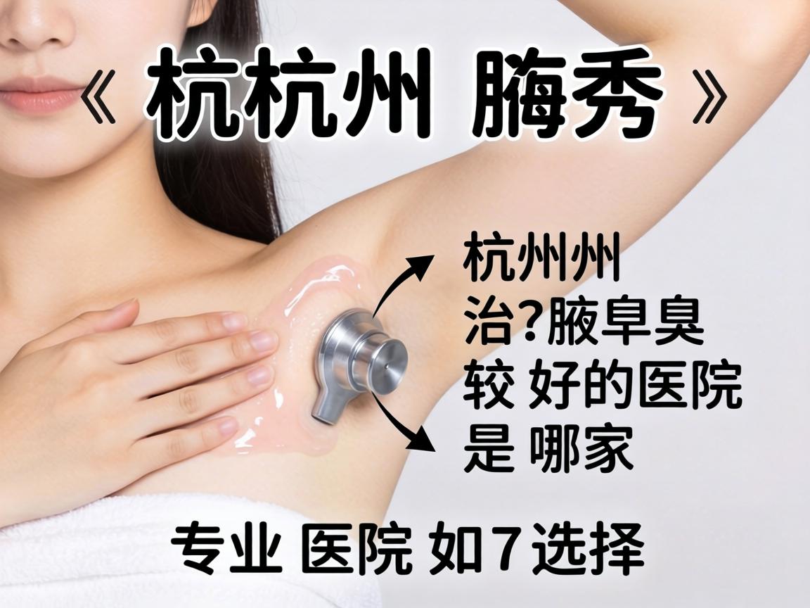 杭州腋秀解析，杭州治腋臭较好的医院是哪家，专业医院如何选择