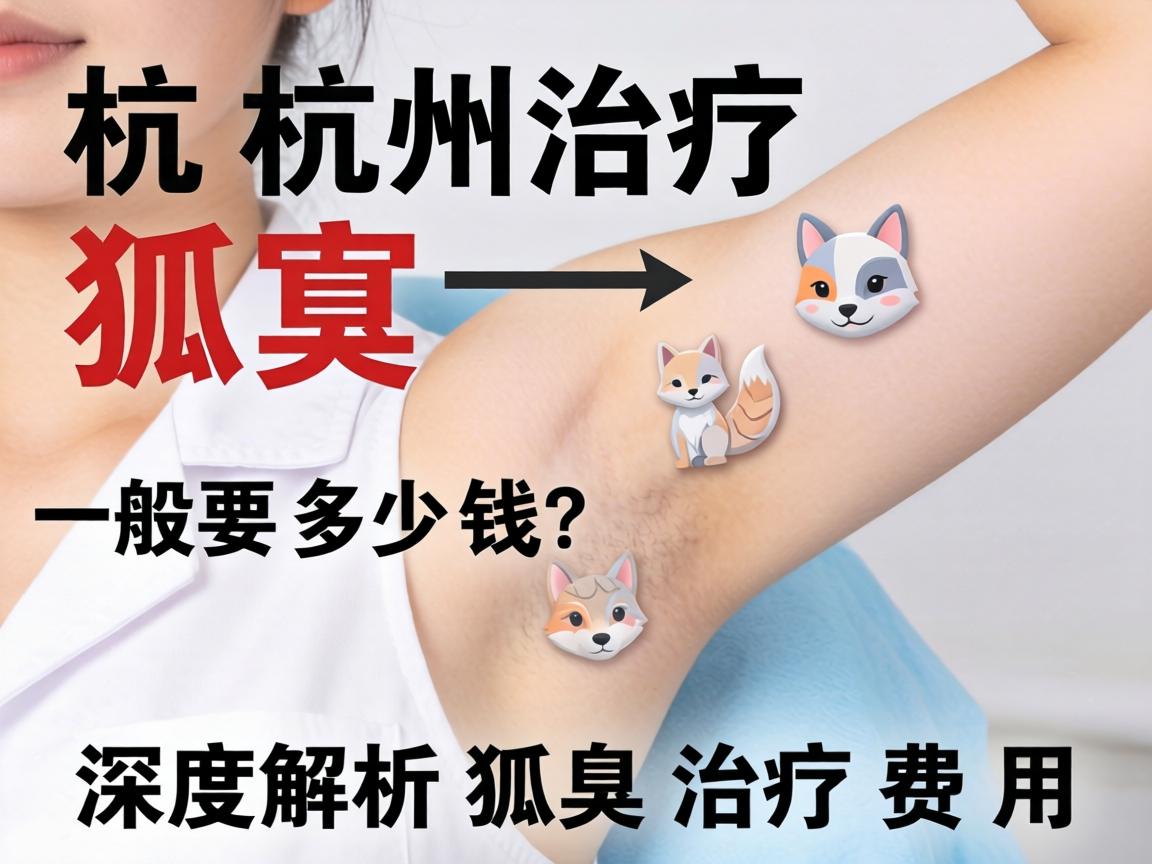 杭州治疗狐臭一般要多少钱？深度解析狐臭治疗费用