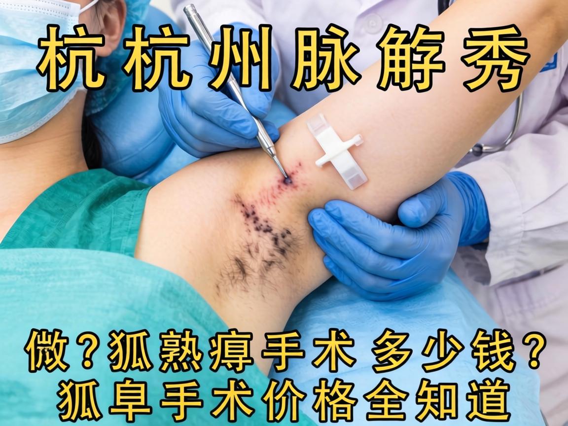 杭州腋秀解析，杭州做狐臭手术多少钱？狐臭手术价格全知道