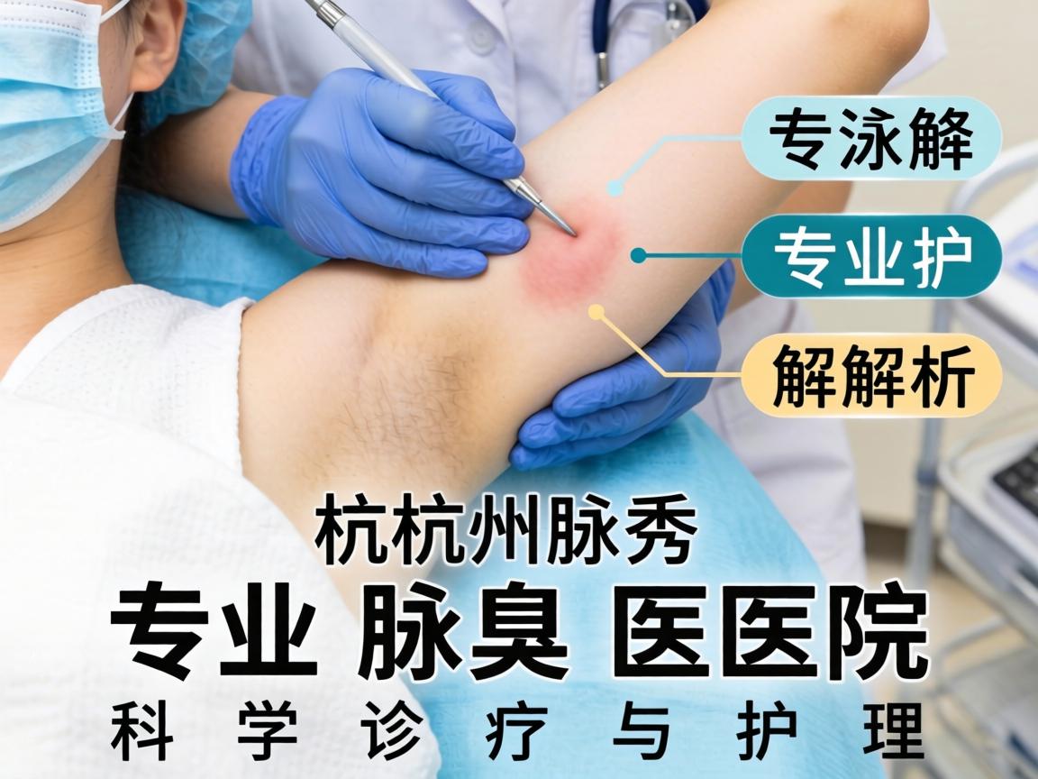 杭州腋秀专业解析，杭州专业腋臭医院的科学诊疗与护理