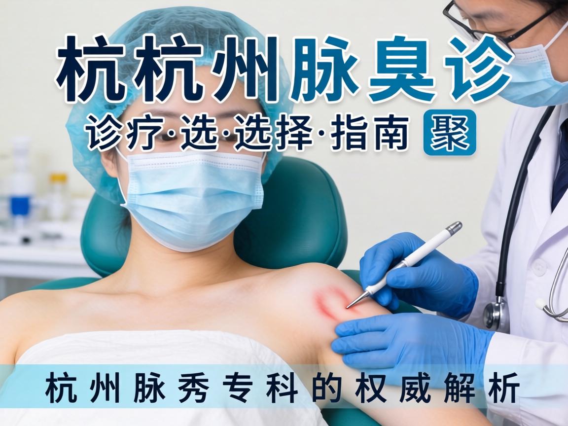 杭州腋臭诊疗选择指南，聚焦杭州腋秀专科的权威解析