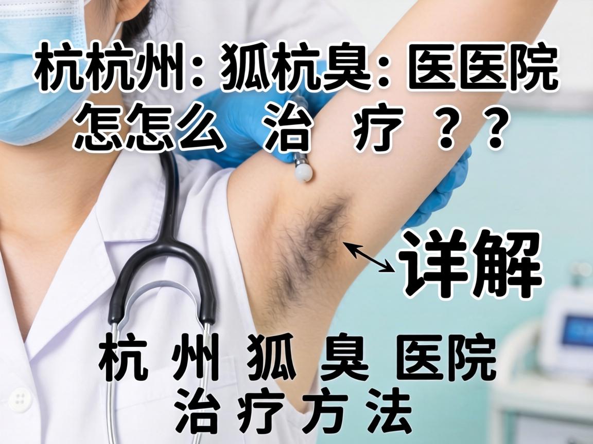 杭州狐臭医院怎么治疗？详解杭州狐臭医院治疗方法