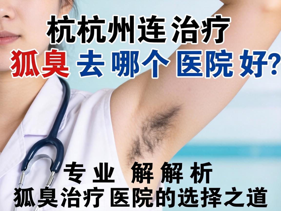 杭州治疗狐臭去哪个医院好?专业解析狐臭治疗医院的选择之道 杭州治疗狐臭去哪个医院好?专业解析狐臭治疗医院的选择之道