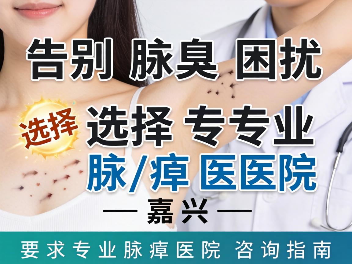 告别腋臭困扰，选择专业腋臭医院—嘉兴专业腋臭医院咨询指南