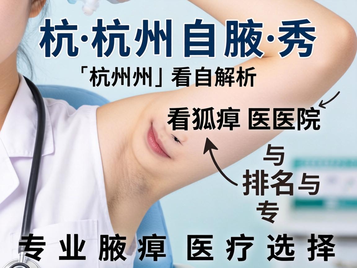 杭州腋秀解析,杭州看狐臭医院排名与专业腋臭医疗选择 杭州腋秀解析,杭州看狐臭医院排名与专业腋臭医疗选择