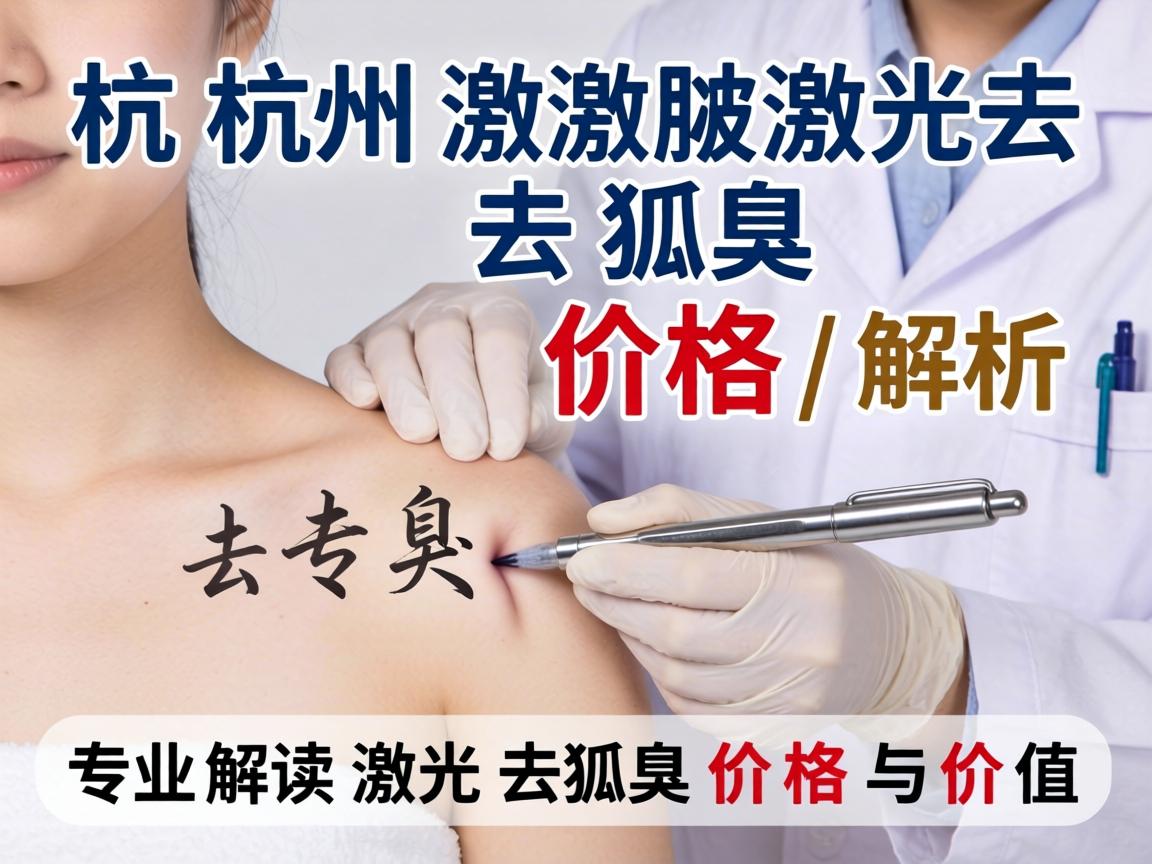 杭州激光去狐臭价格解析，专业解读激光去狐臭价格与价值