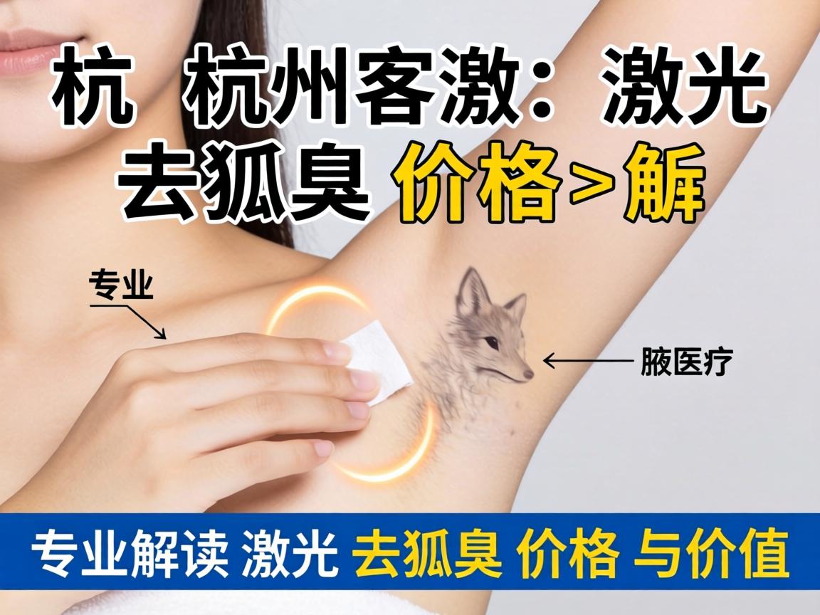 杭州激光去狐臭价格解析，专业解读激光去狐臭价格与价值