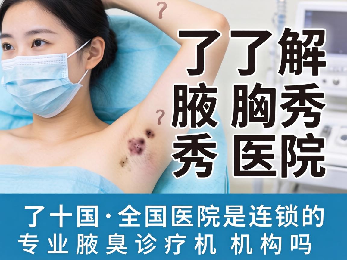 了解腋秀医院，腋秀医院是全国连锁的专业腋臭诊疗机构吗？