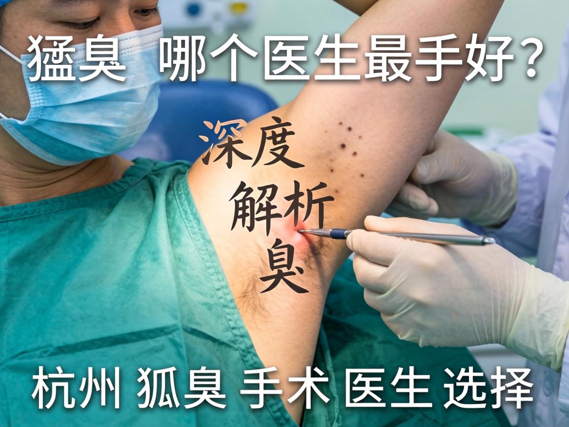 杭州狐臭手术哪个医生最好？深度解析杭州狐臭手术医生选择