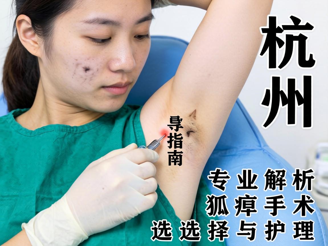 杭州女人狐臭手术指南，专业解析狐臭手术的选择与护理