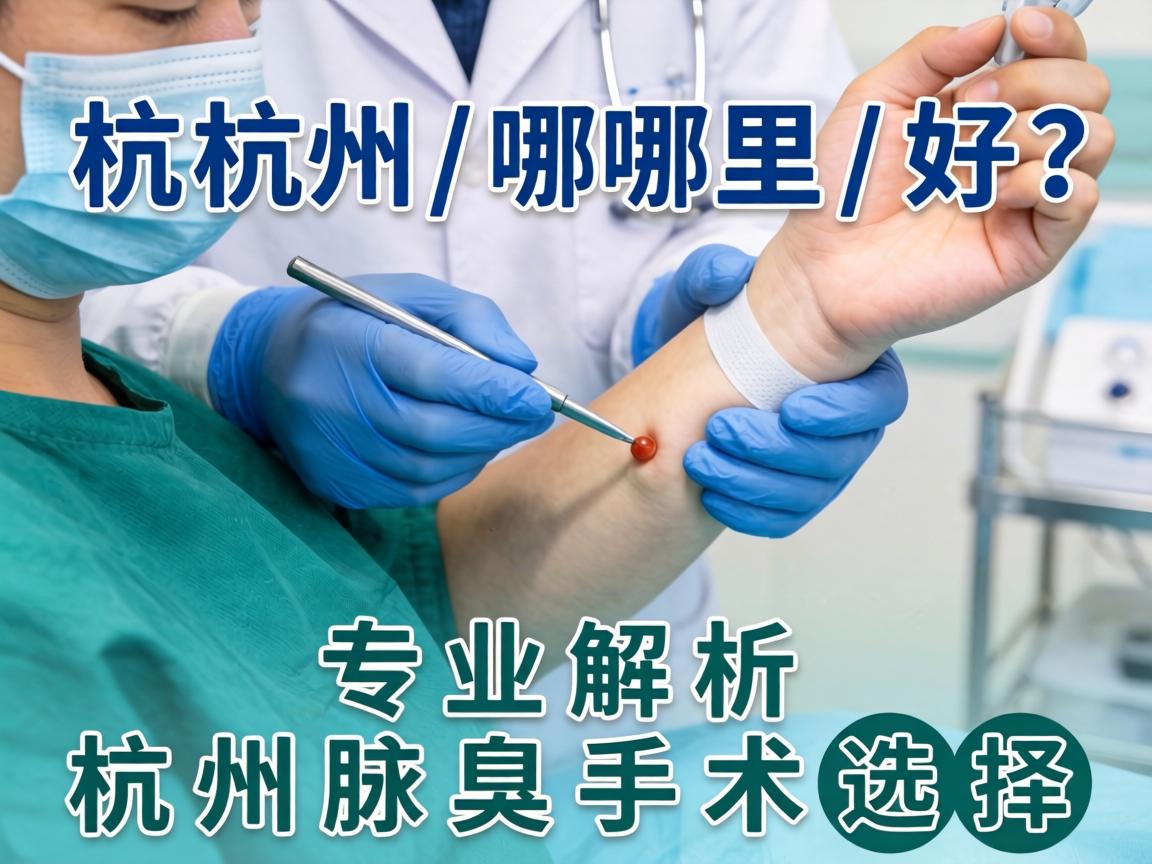 杭州腋臭手术哪里好？专业解析杭州腋臭手术选择