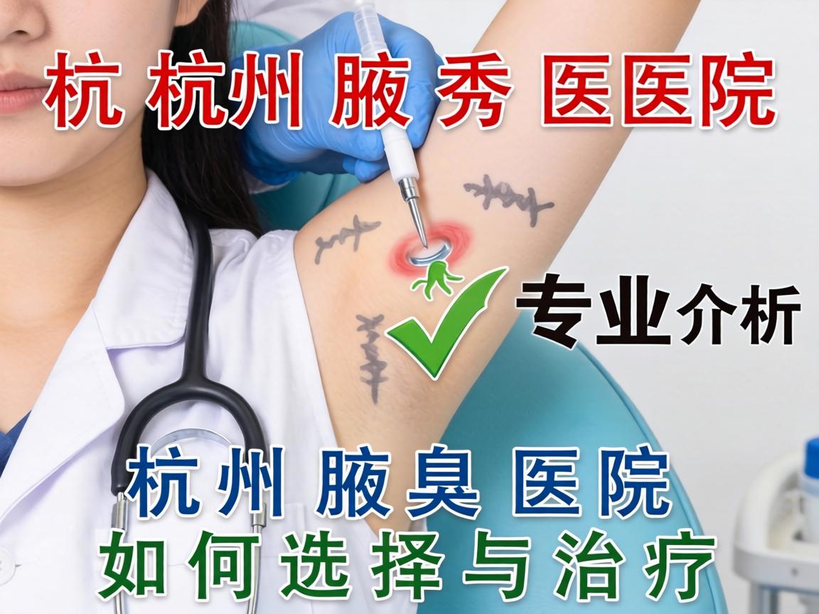 杭州腋秀医院，专业解析杭州腋臭医院如何选择与治疗