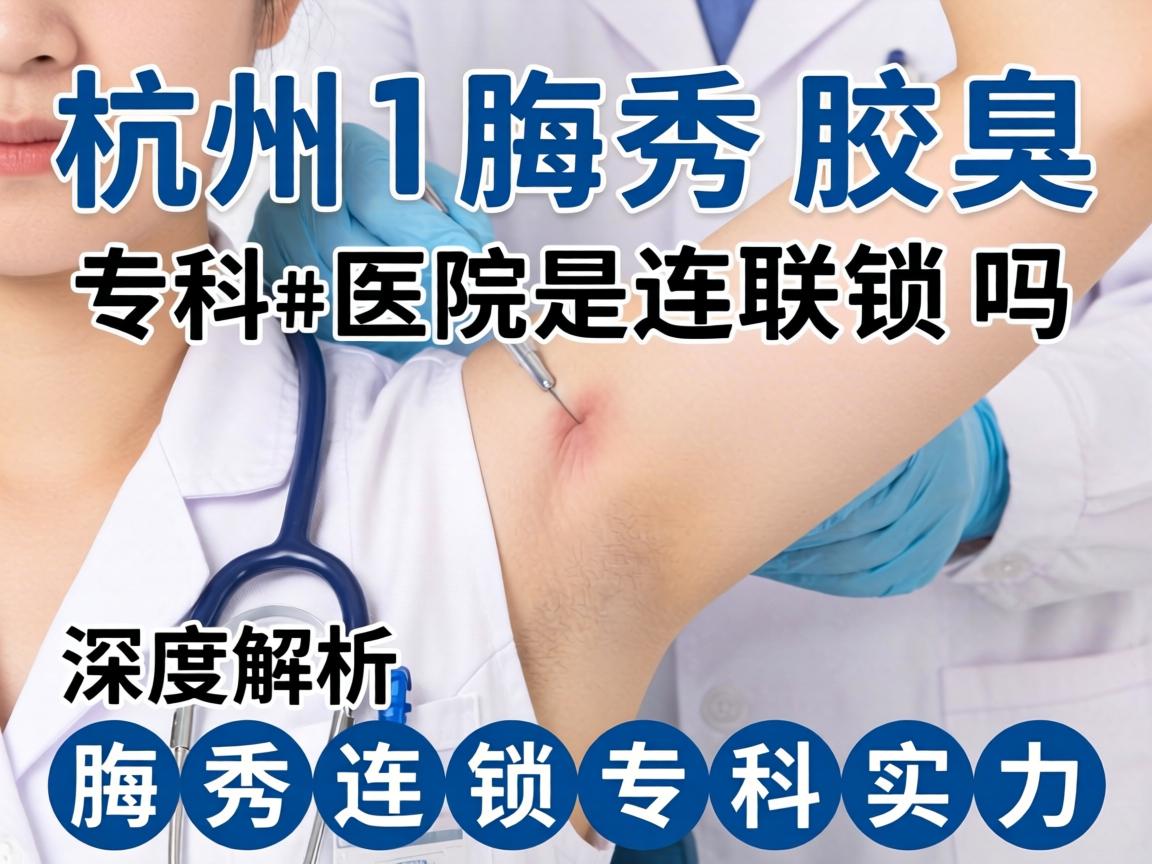 杭州腋秀腋臭专科医院是连锁吗?深度解析腋秀连锁专科实力 杭州腋秀腋臭专科医院是连锁吗?深度解析腋秀连锁专科实力