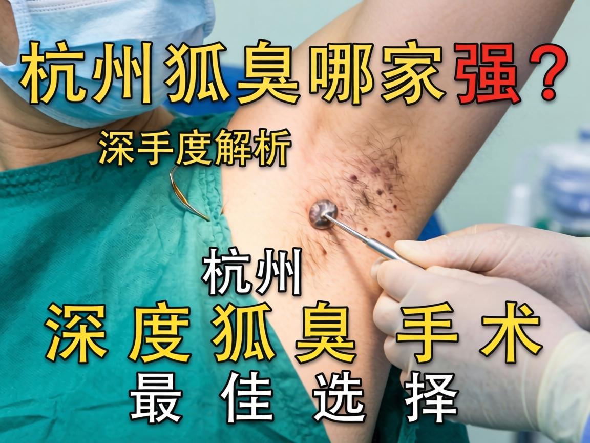 杭州狐臭手术哪家强？深度解析杭州狐臭手术最佳选择