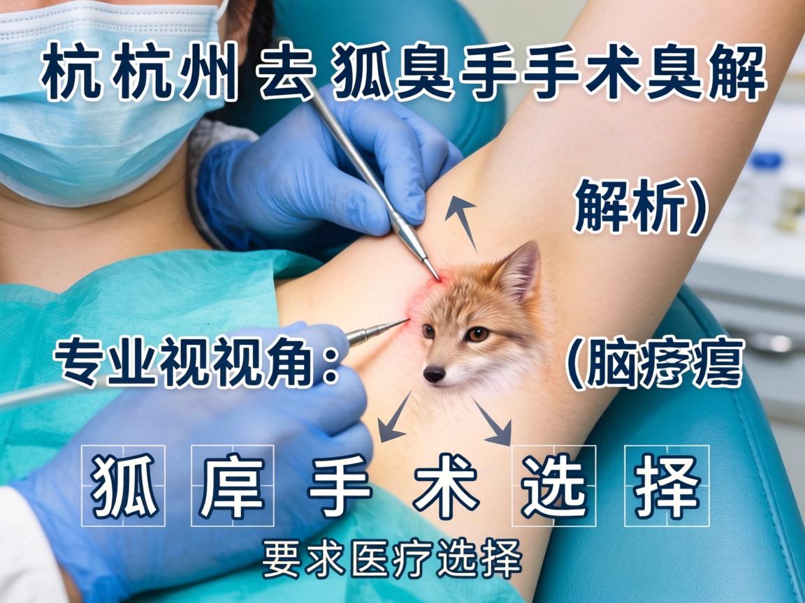 杭州去狐臭手术解析,专业视角下的狐臭手术选择 杭州去狐臭手术解析,专业视角下的狐臭手术选择