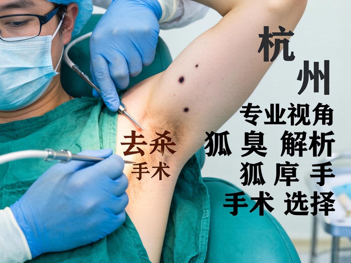 杭州去狐臭手术解析,专业视角下的狐臭手术选择 杭州去狐臭手术解析,专业视角下的狐臭手术选择