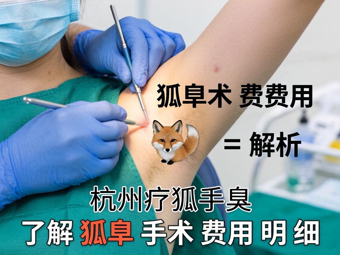 杭州狐臭手术费用解析,了解狐臭手术费用明细 杭州狐臭手术费用解析,了解狐臭手术费用明细