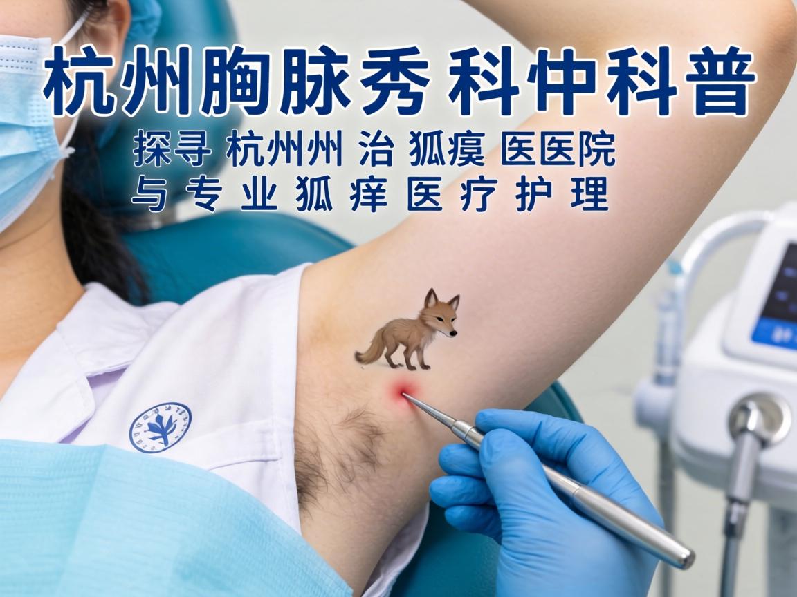 杭州腋秀科普，探寻杭州治狐臭医院与专业狐臭医疗护理