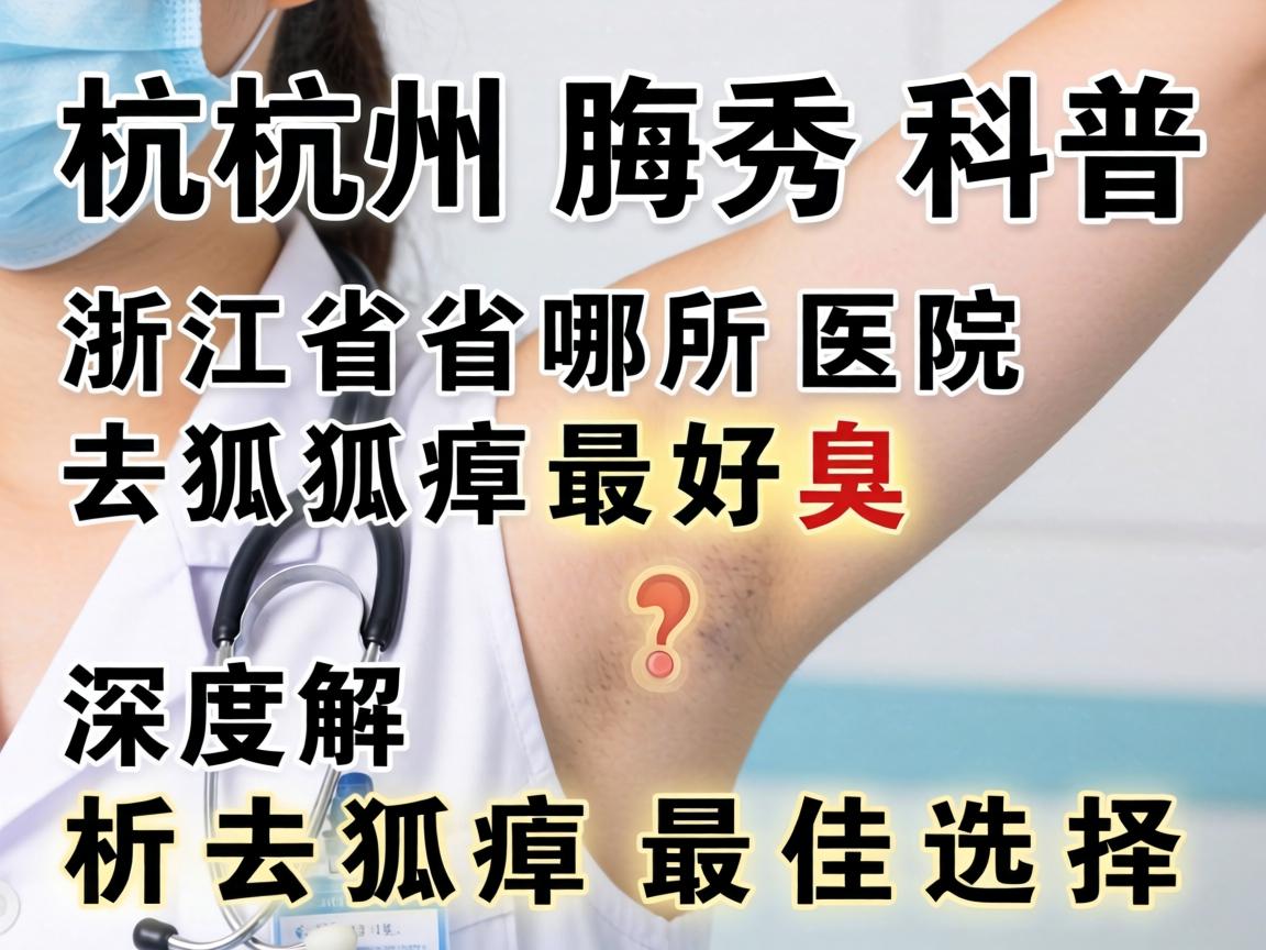 杭州腋秀科普,浙江省哪所医院去狐臭最好?深度解析去狐臭最佳选择 杭州腋秀科普,浙江省哪所医院去狐臭最好?深度解析去狐臭最佳选择