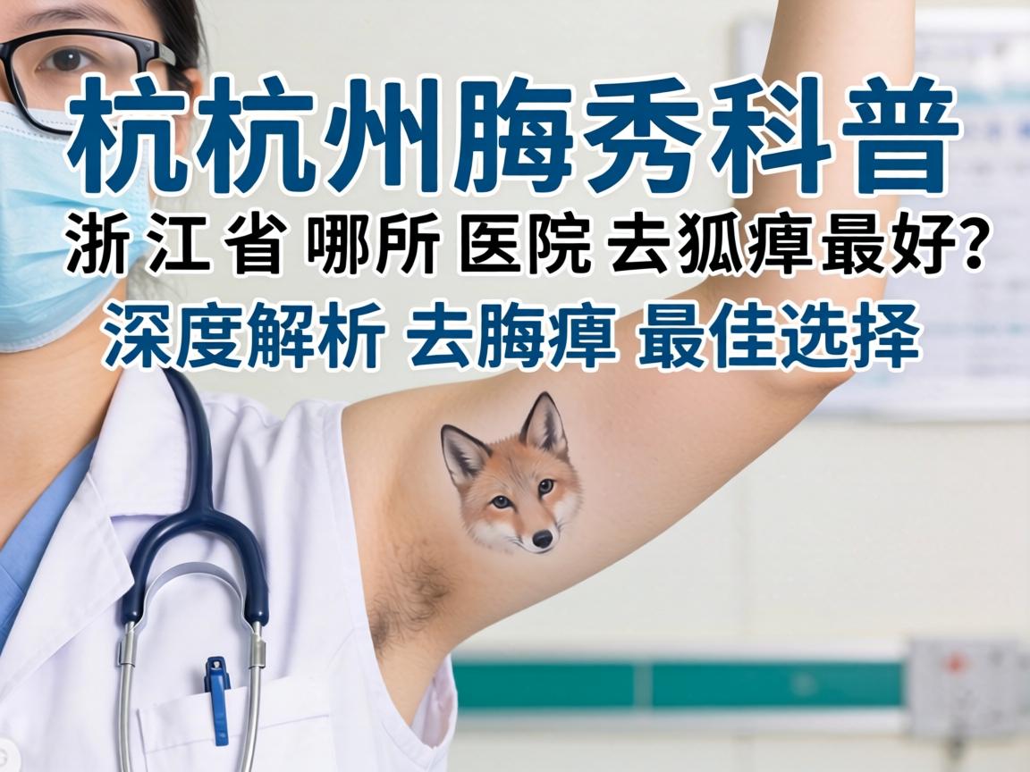 杭州腋秀科普,浙江省哪所医院去狐臭最好?深度解析去狐臭最佳选择 杭州腋秀科普,浙江省哪所医院去狐臭最好?深度解析去狐臭最佳选择