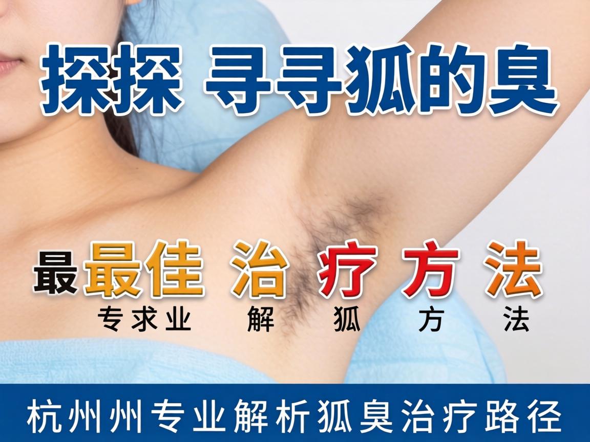 探寻狐臭最佳治疗方法，杭州专业解析狐臭治疗路径