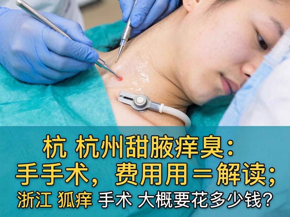 杭州腋臭手术费用解读,浙江狐臭手术大概要花多少钱? 杭州腋臭手术费用解读,浙江狐臭手术大概要花多少钱?