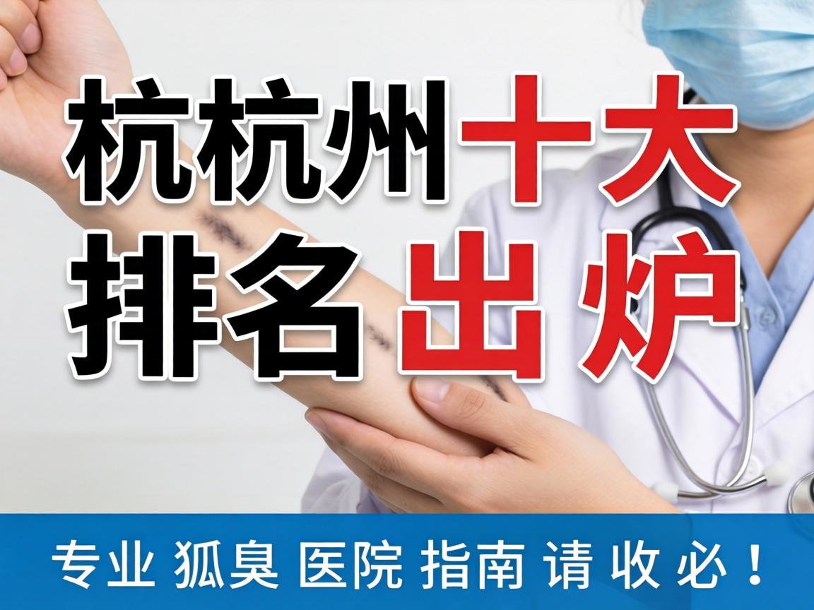 杭州十大狐臭医院排名出炉,这份专业狐臭医院指南请收好! 杭州十大狐臭医院排名出炉,这份专业狐臭医院指南请收好!