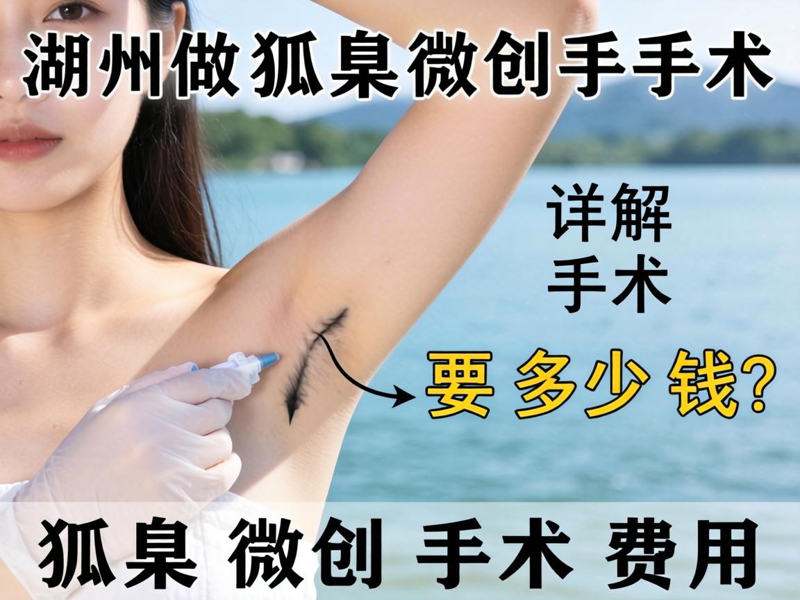 在湖州做狐臭微创手术要多少钱？详解狐臭微创手术费用