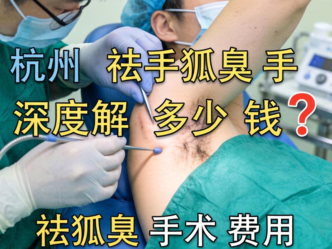 杭州祛狐臭手术多少钱?深度解析祛狐臭手术费用 杭州祛狐臭手术多少钱?深度解析祛狐臭手术费用