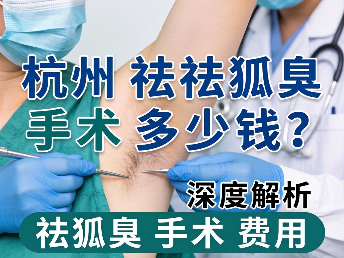 杭州祛狐臭手术多少钱?深度解析祛狐臭手术费用 杭州祛狐臭手术多少钱?深度解析祛狐臭手术费用