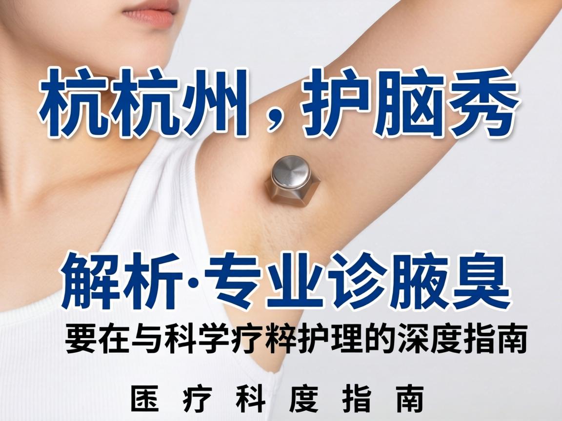 杭州腋秀解析腋臭,专业诊疗与科学护理的深度指南 杭州腋秀解析腋臭,专业诊疗与科学护理的深度指南