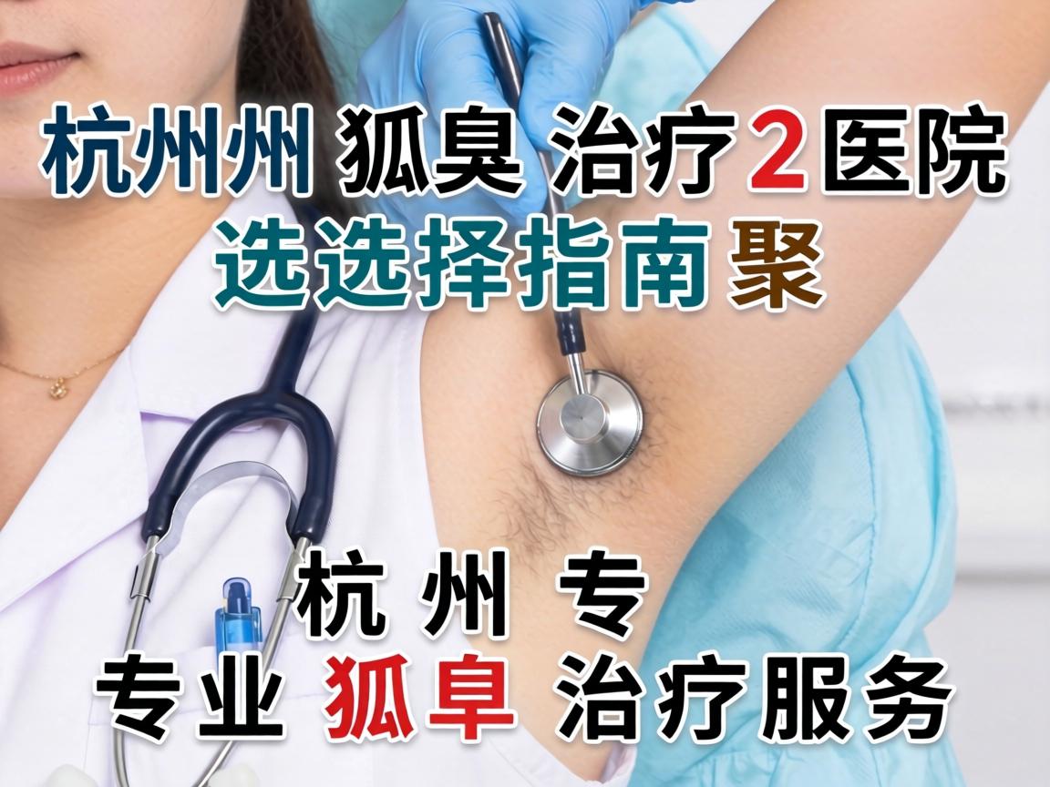 杭州狐臭治疗医院选择指南,聚焦杭州专业狐臭治疗服务 杭州狐臭治疗医院选择指南,聚焦杭州专业狐臭治疗服务