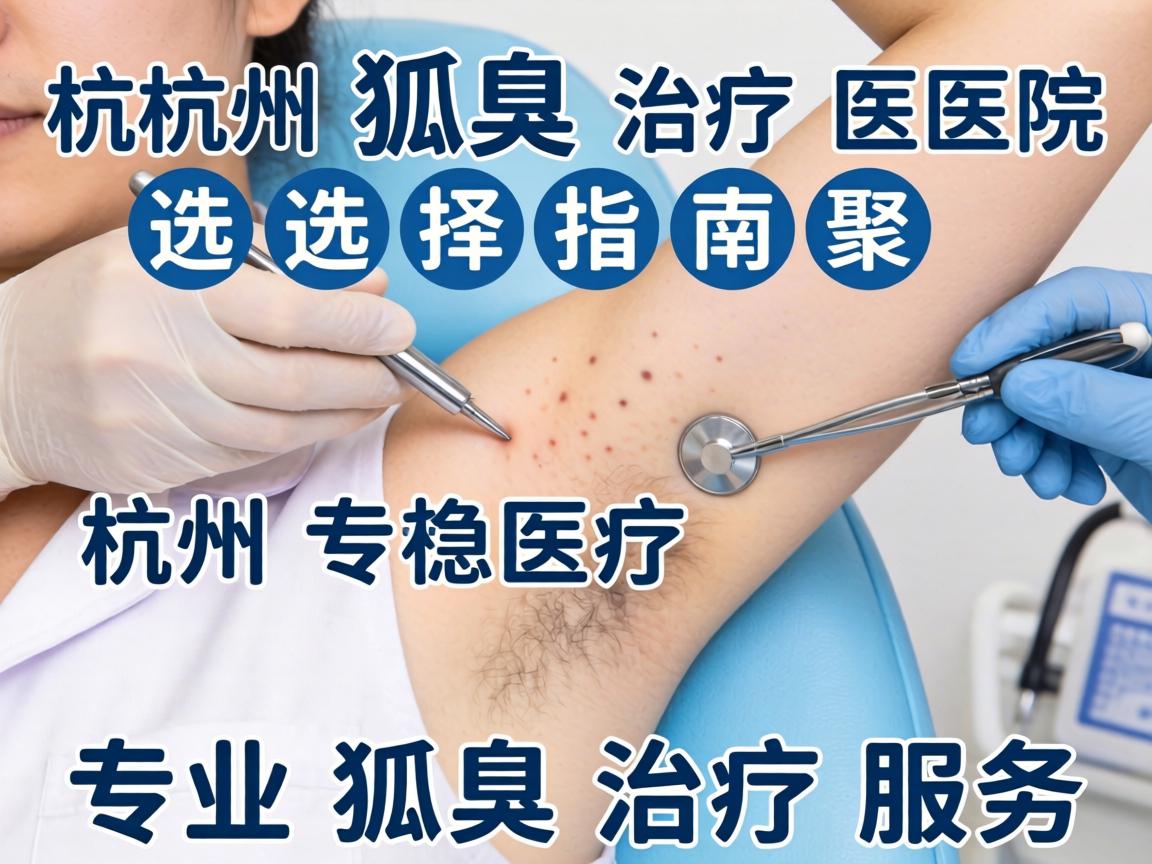 杭州狐臭治疗医院选择指南,聚焦杭州专业狐臭治疗服务 杭州狐臭治疗医院选择指南,聚焦杭州专业狐臭治疗服务