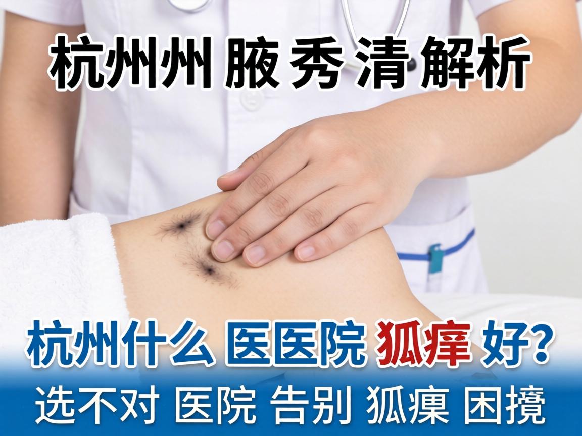杭州腋秀解析，杭州什么医院狐臭好？选对医院告别狐臭困扰