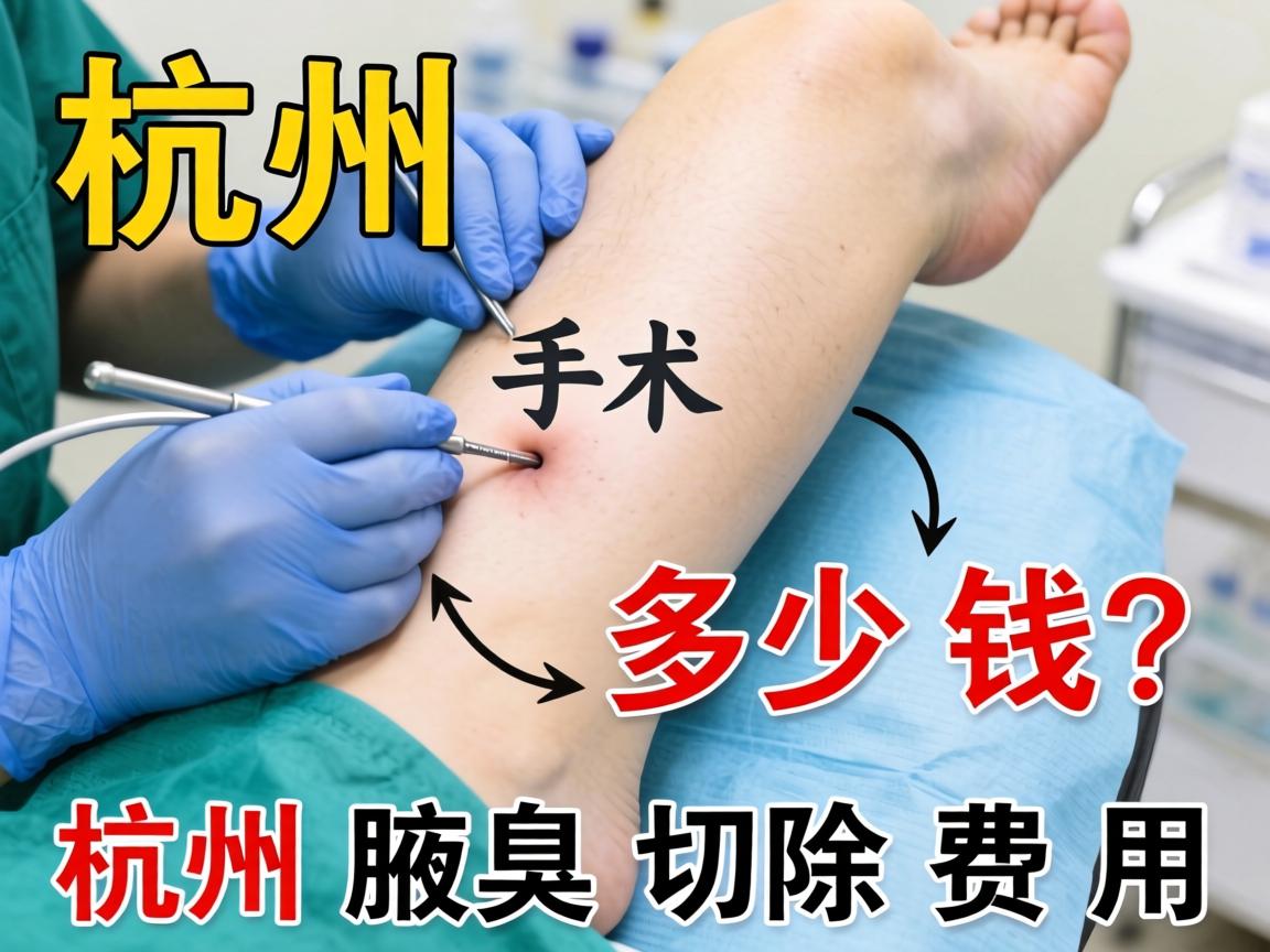 杭州腋臭手术多少钱？详解杭州腋臭切除费用