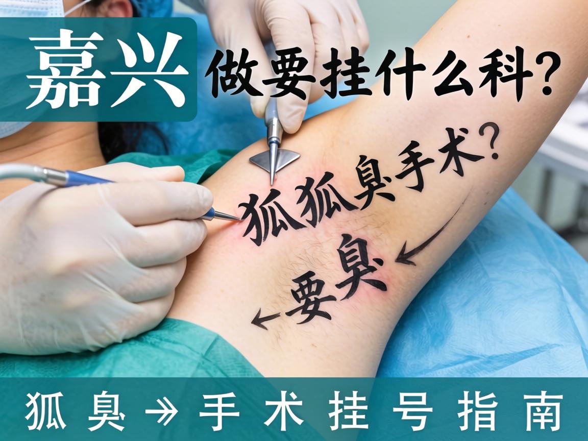 嘉兴做狐臭手术要挂什么科?详解狐臭手术挂号指南 嘉兴做狐臭手术要挂什么科?详解狐臭手术挂号指南