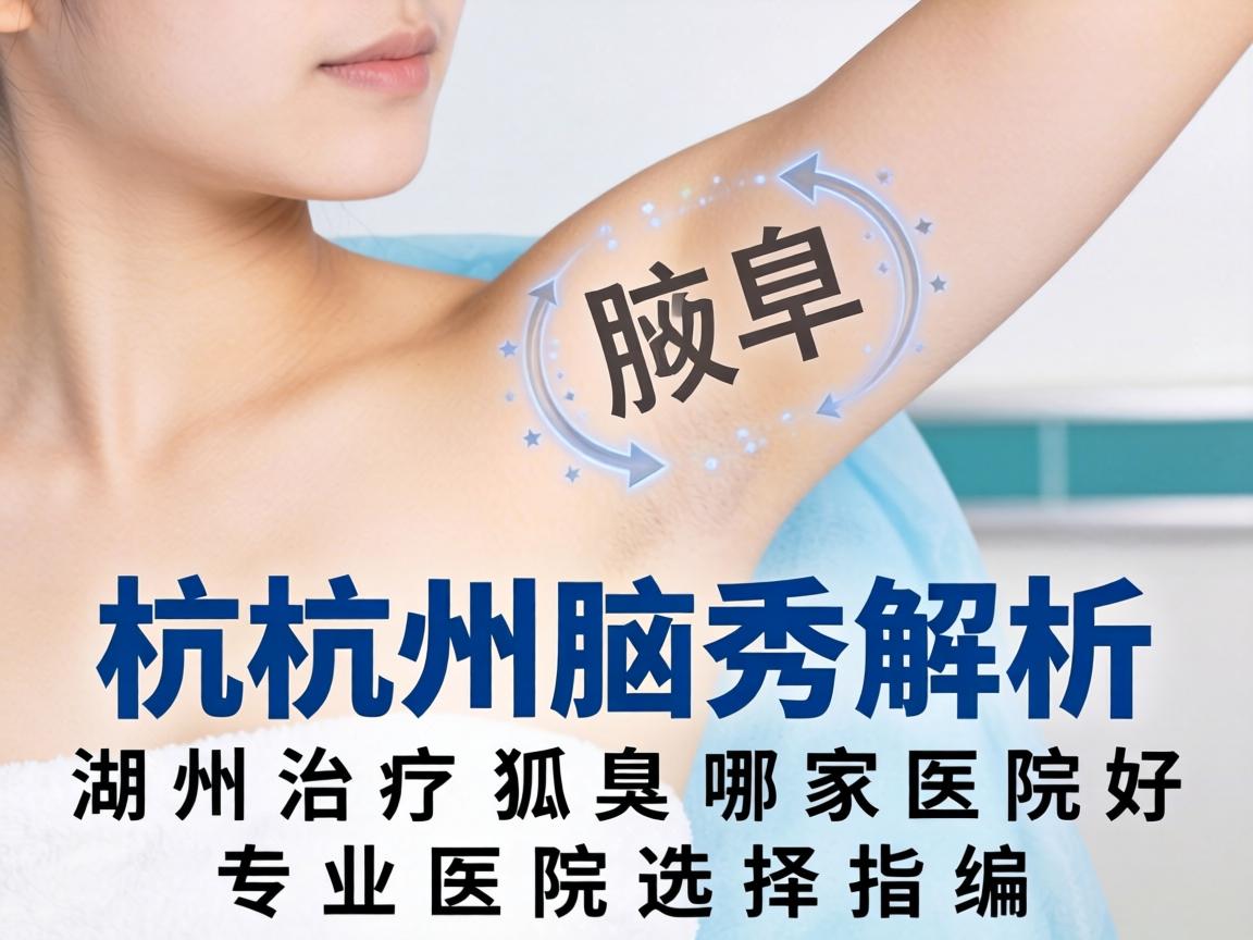 杭州腋秀解析，湖州治疗狐臭哪家医院好，专业医院选择指南