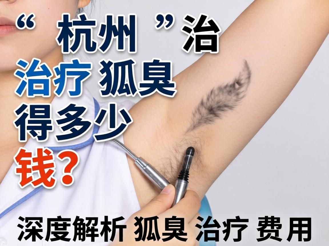 杭州治疗狐臭得多少钱?深度解析狐臭治疗费用 杭州治疗狐臭得多少钱?深度解析狐臭治疗费用