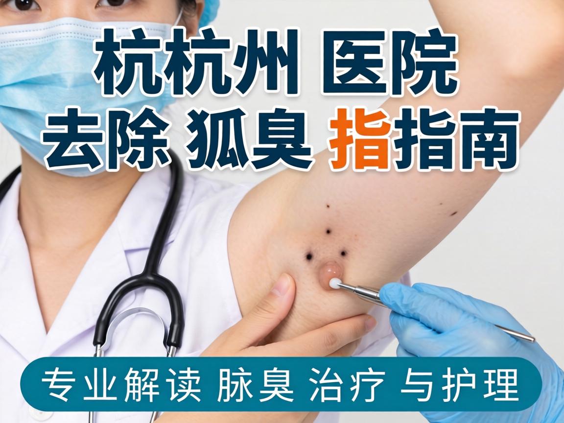 杭州医院去除狐臭指南，专业解读腋臭治疗与护理