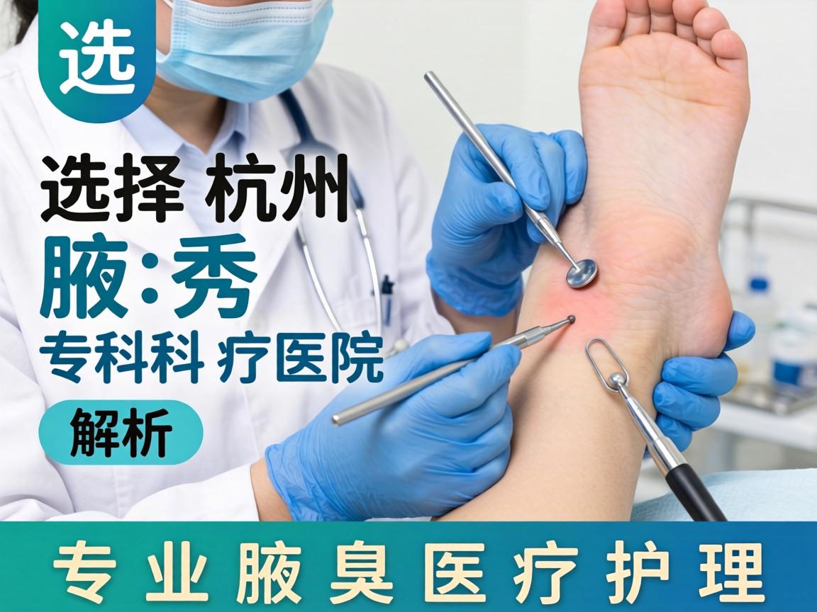 选择杭州腋秀专科医院 解析专业腋臭医疗护理