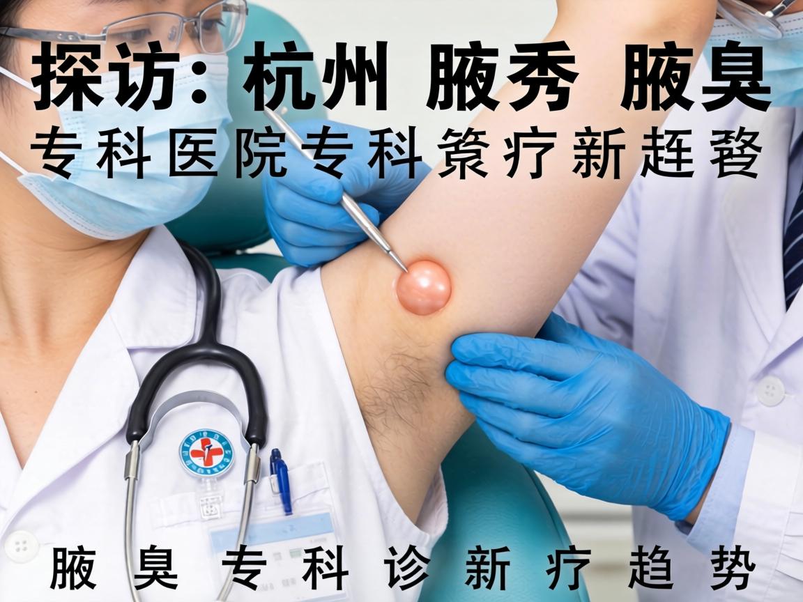探访杭州腋秀腋臭专科医院，解析腋臭专科诊疗新趋势