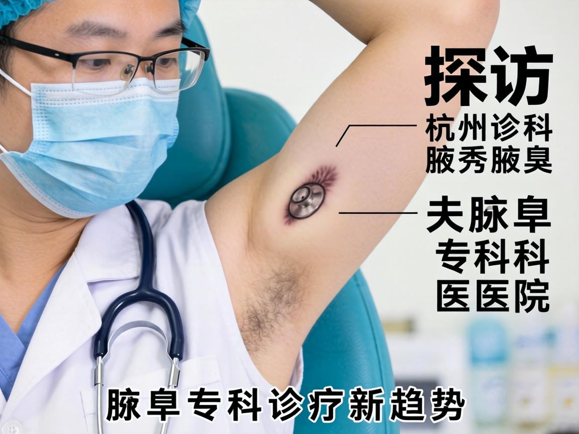 探访杭州腋秀腋臭专科医院，解析腋臭专科诊疗新趋势