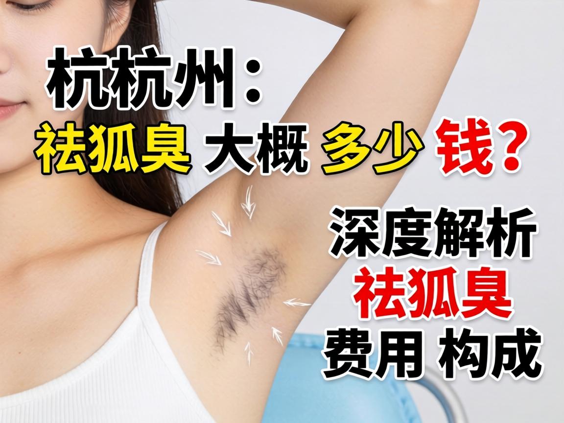 杭州祛狐臭大概多少钱？深度解析祛狐臭费用构成