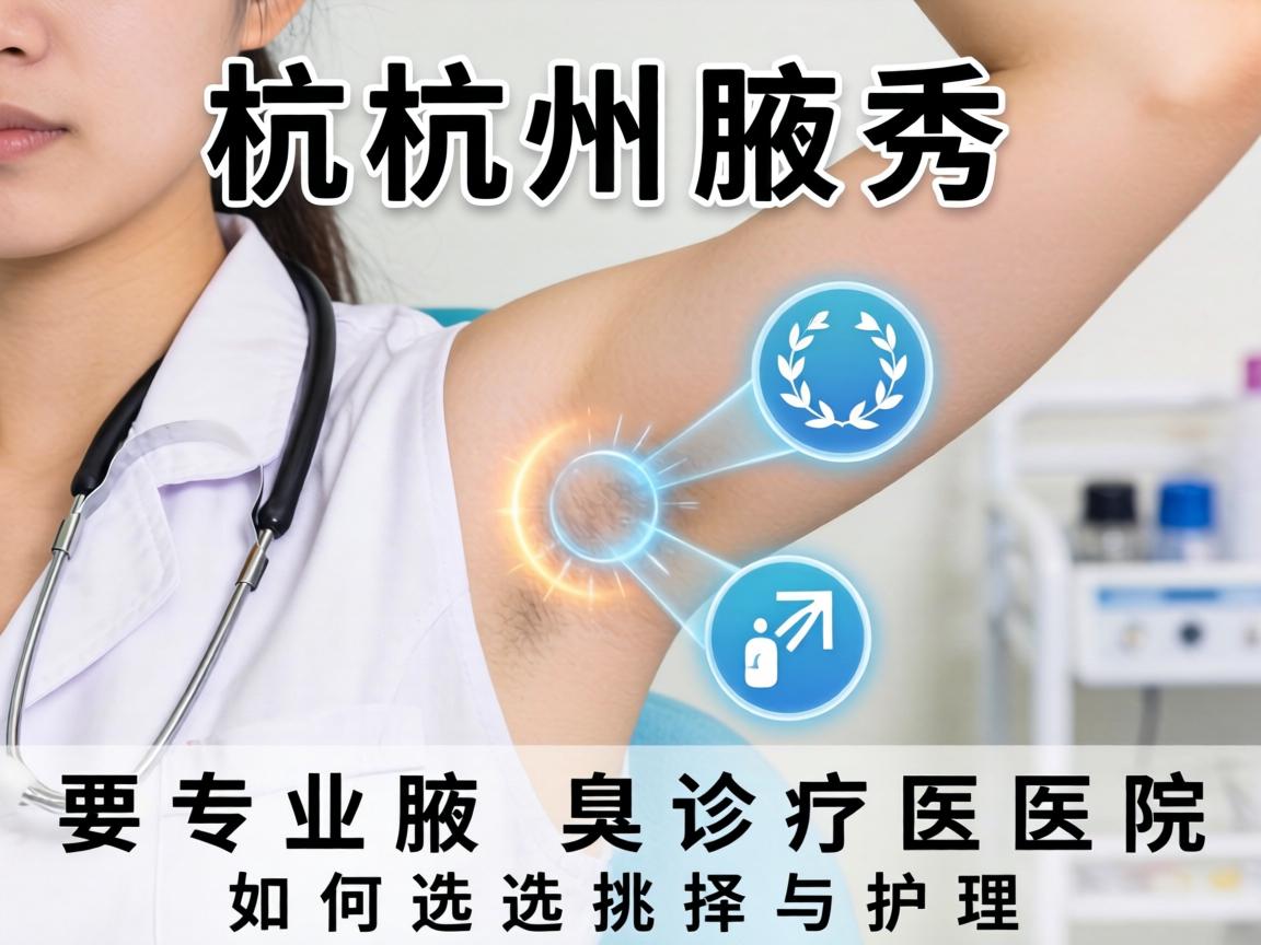 杭州腋秀解析，杭州专业腋臭诊疗医院如何选择与护理