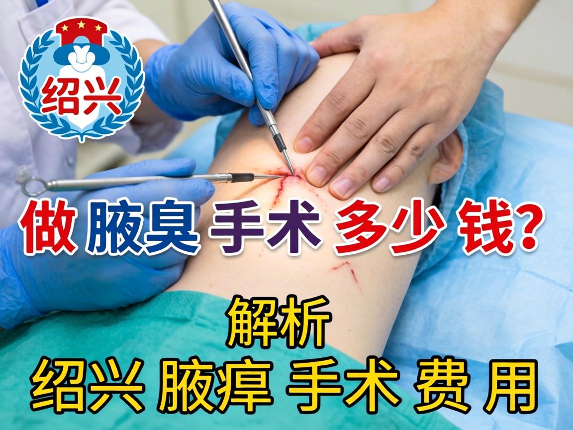 在绍兴做腋臭手术多少钱？解析绍兴腋臭手术费用